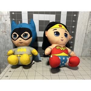 Batgirl And Wonder Woman Justice League Plush Toy DC Comics 5.5"